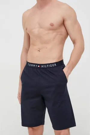 Tommy Hilfiger Szorty piżamowe bawełniane kolor gładka UM0UM03080