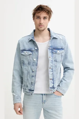 Tommy Hilfiger Kurtka jeansowa kolor przejściowa DM0DM21050