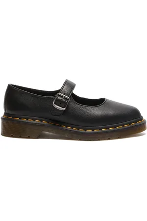 Dr. Martens Baleriny skórzane Elphie MJ Mary Jane kolor DM40685001
