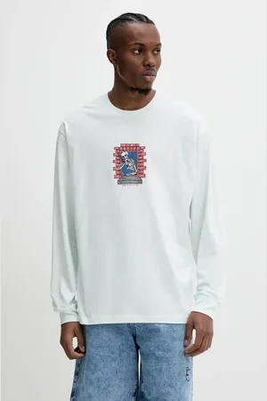 Vans Longsleeve bawełniany kolor z nadrukiem VN000M6WRNE1