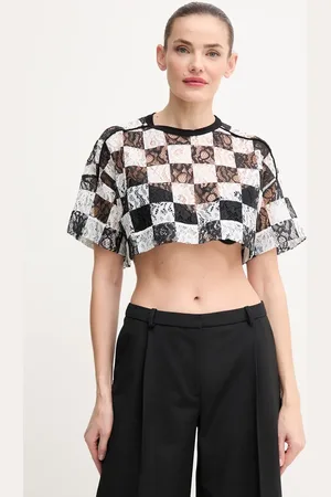 Pinko Bluzka damska kolor wzorzysta 105294 A2MF