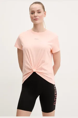 DKNY T-shirt bawełniany damski kolor DP5T9994