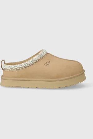 UGG Kapcie zamszowe dziecięce K TAZZ kolor