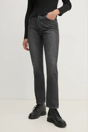 Pepe Jeans Jeansy STRAIGHT JEANS UHW CELYN damskie high waist PL204593XM8