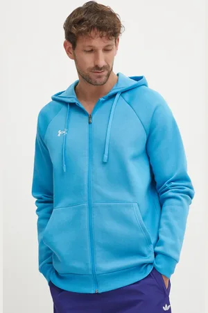 Under Armour Bluza męska kolor z kapturem gładka