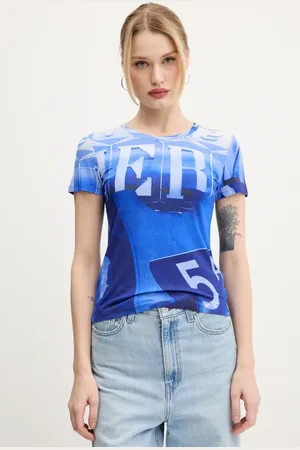 Desigual T-shirt POTOMAC damski kolor 25SWTKA0
