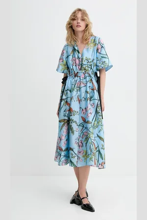 STINE GOYA Sukienka kolor midi rozkloszowana SG-SS25-D103-2067
