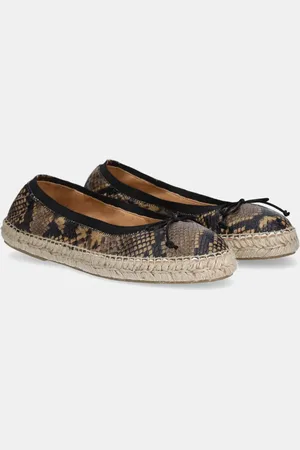 ANSWEAR Lab espadryle zamszowe kolor