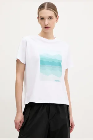 Rossignol T-shirt bawełniany Waterfall damski kolor RLNWY13