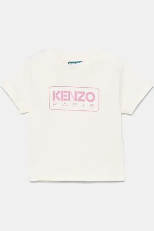 Kenzo T-shirt bawełniany dziecięcy kolor z nadrukiem K60972
