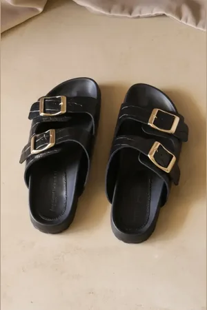 MANEBI Klapki skórzane Traveler Nordic Sandals damskie kolor M 2.2 RT