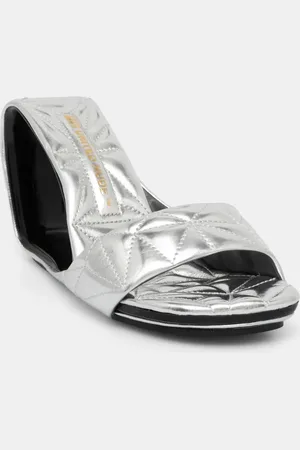 united nude Klapki skórzane Mobius Hi damskie kolor na koturnie 10001902188