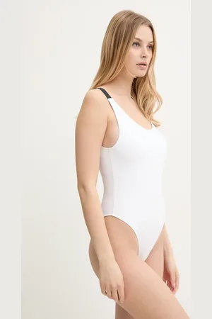 Calvin Klein Jednoczęściowy strój kąpielowy kolor lekko usztywniona miseczka KW0KW02754