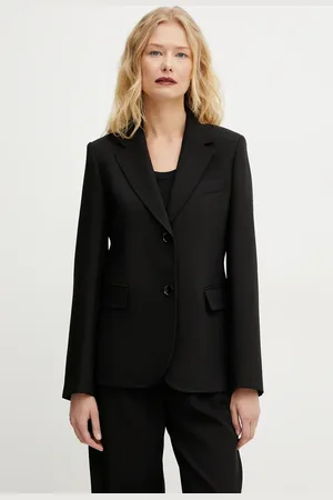 Max Mara Marynarka kolor jednorzędowa gładka 2515041041600