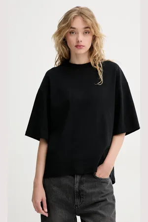 AllSaints T-shirt bawełniany AMELIE damski kolor W195JA