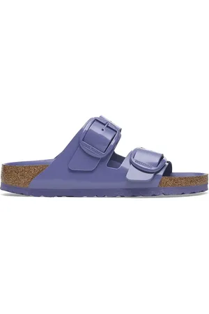 Birkenstock Klapki skórzane Arizona Big Buckle damskie kolor 1029368