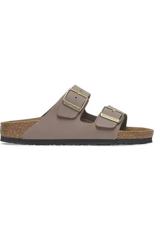 Birkenstock Klapki nubukowe Arizona damskie kolor 1029407