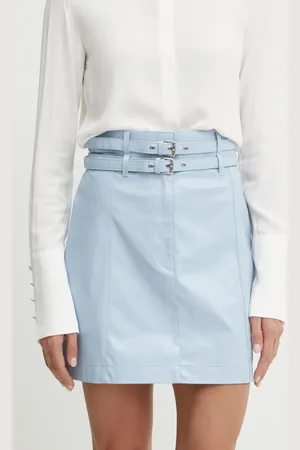 HUGO BOSS Spódnica kolor mini prosta 50531754