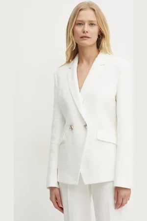 HUGO BOSS Marynarka kolor dwurzędowa gładka 50535931