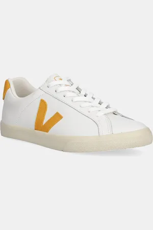 Veja Sneakersy skórzane Esplar Logo damskie kolor EO0203711A