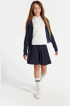 COCCODRILLO Spódnica dziecięca kolor mini prosta BACK TO SCHOOL GIRL