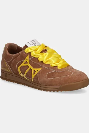 Naked Wolfe Sneakersy zamszowe Exposure damskie kolor Exposure Suede Off White