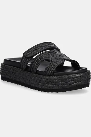 Steve Madden Klapki Bigmissile damskie kolor na platformie SM11003773