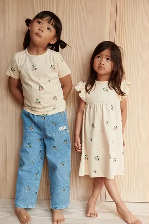 Liewood Sukienka bawełniana dziecięca Neveah Printed Dress kolor mini rozkloszowana LW19803