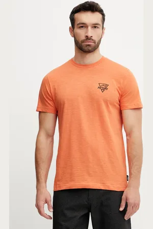 Picture T-shirt bawełniany Adak męski kolor z aplikacją MTS1218