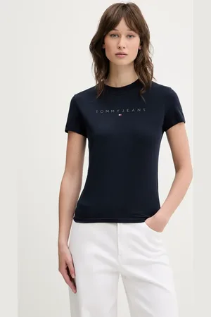 Tommy Hilfiger T-shirt bawełniany damski kolor DW0DW20315