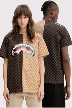 Sprayground T-shirt bawełniany kolor wzorzysty SP763