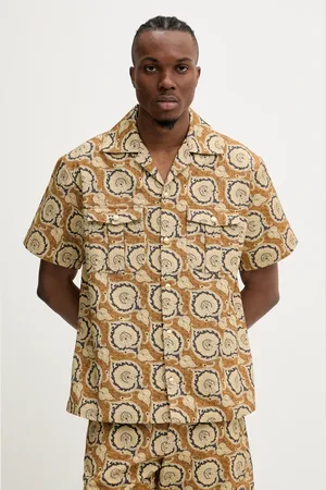 Drôle de Monsieur Koszula bawełniana La Chemise Paisley męska kolor relaxed z kołnierzykiem klasycznym G-SH203-CO189-MS