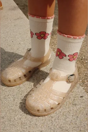Konges Sløjd Sandały dziecięce NEA GLITTER SANDAL kolor KS103080