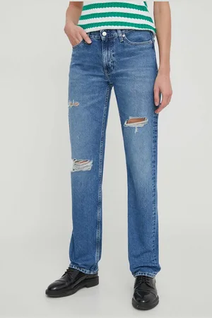 Calvin Klein Jeansy damskie high waist