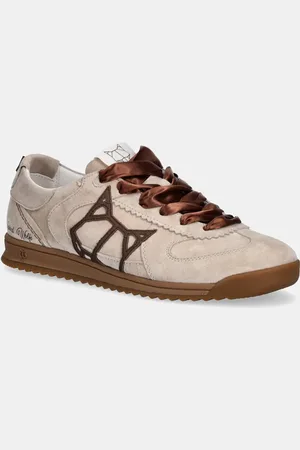 Naked Wolfe Sneakersy zamszowe Exposure damskie kolor Exposure Suede Tan