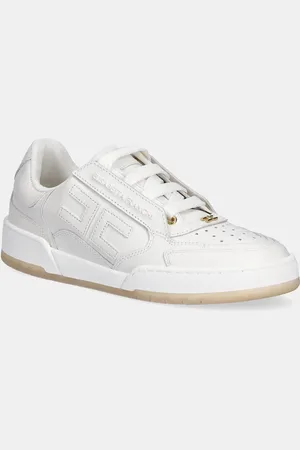 Elisabetta Franchi Sneakersy skórzane damskie kolor SA48G51E2