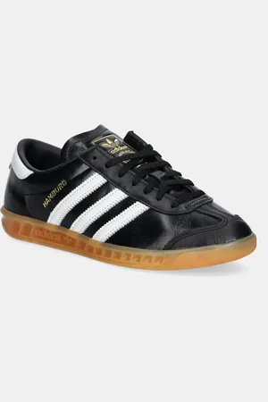 adidas Sneakersy skórzane Hamburg W damskie kolor JI2626