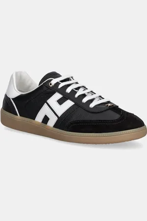 Elisabetta Franchi Sneakersy skórzane damskie kolor SA50G51E2