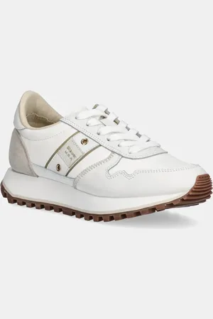 Blauer Sneakersy skórzane MILLEN kolor S5MILLEN03