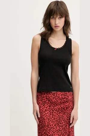 Tommy Hilfiger Top bawełniany kolor DW0DW20619
