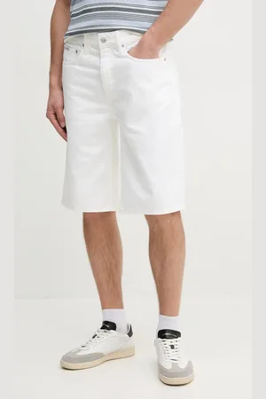 Calvin Klein Szorty jeansowe męskie kolor J30J327224