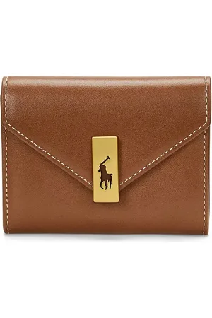 Ralph Lauren Portfel skórzany damski kolor 427886734