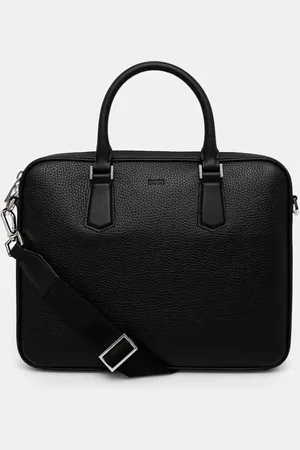HUGO BOSS Torba skórzana kolor 50536146