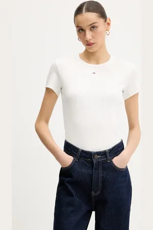 Tommy Hilfiger T-shirt 2-pack damski kolor DW0DW21430