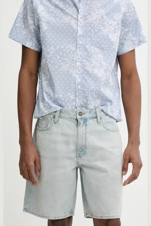Guess Szorty jeansowe męskie kolor M4YD37 D5M51