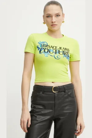 VERSACE T-shirt damski kolor 78HAHC05 CJ02C