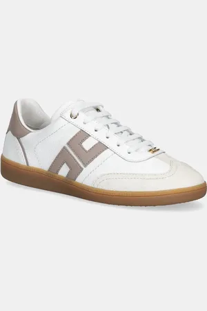 Elisabetta Franchi Sneakersy skórzane damskie kolor SA50G51E2