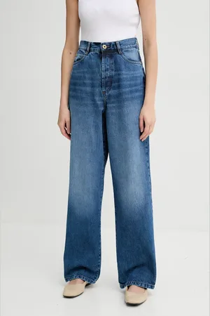 Sessun Jeansy bawełniane high waist 24121005