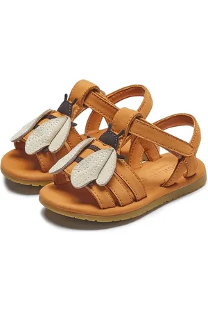 Donsje Sandały skórzane niemowlęce Jiles Sky Sandals Bee kolor 1501801