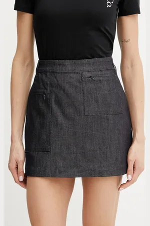 Max&Co. Spódnica jeansowa kolor mini ołówkowa 2518101032200